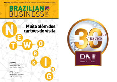 BNI Brasil no patamar de Excelência – Revista Brazilian Business, Câmera do Comércio Americano