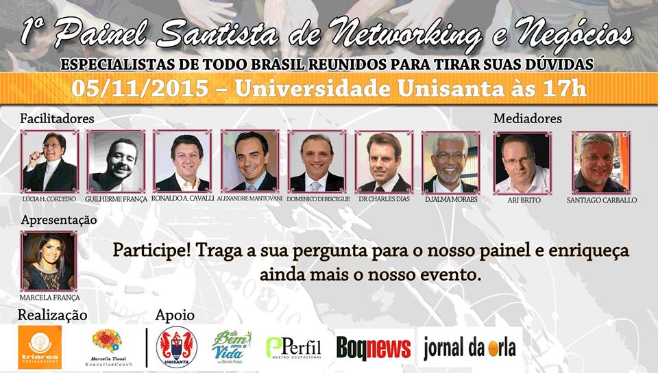 1º Painel Santista de Networking e Negócios tem presença do BNI