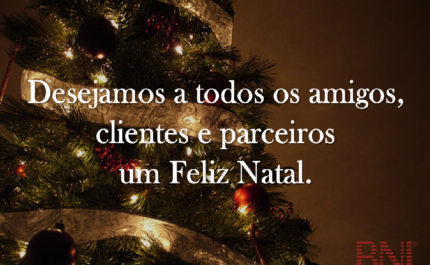 BNI Brasil deseja a todos os seus membros, amigos e parceiros um Feliz Natal e um próspero Ano Novo