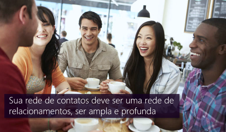 BNI Brasil – Sua rede de contatos deve ser uma rede de relacionamentos, ser ampla e profunda