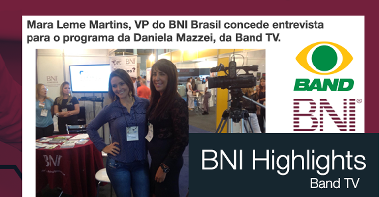 #TBT Mara Leme Martins, VP do BNI Brasil na Feira do empreendedor.
